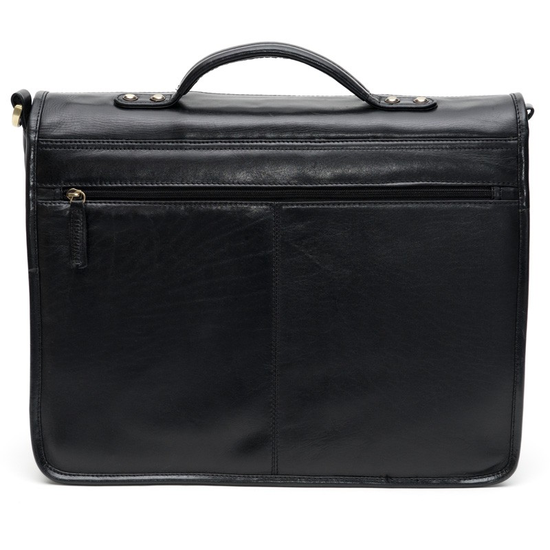 Herring shoes Herring Luggage Aldgate Briefcase in Black Calf at