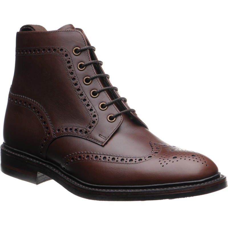 Herring shoes | Herring Classic | Burgh (Rubber) in Brown Waxy at ...