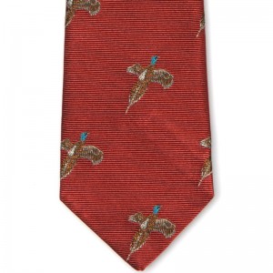 Flying Pheasant Tie (7797 180) in Red (5)