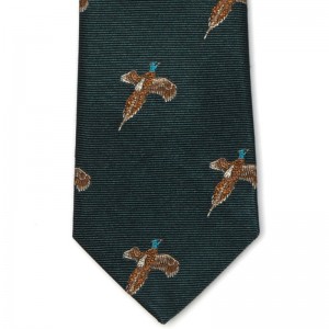 Flying Pheasant Tie (7797 180) in Green (4)