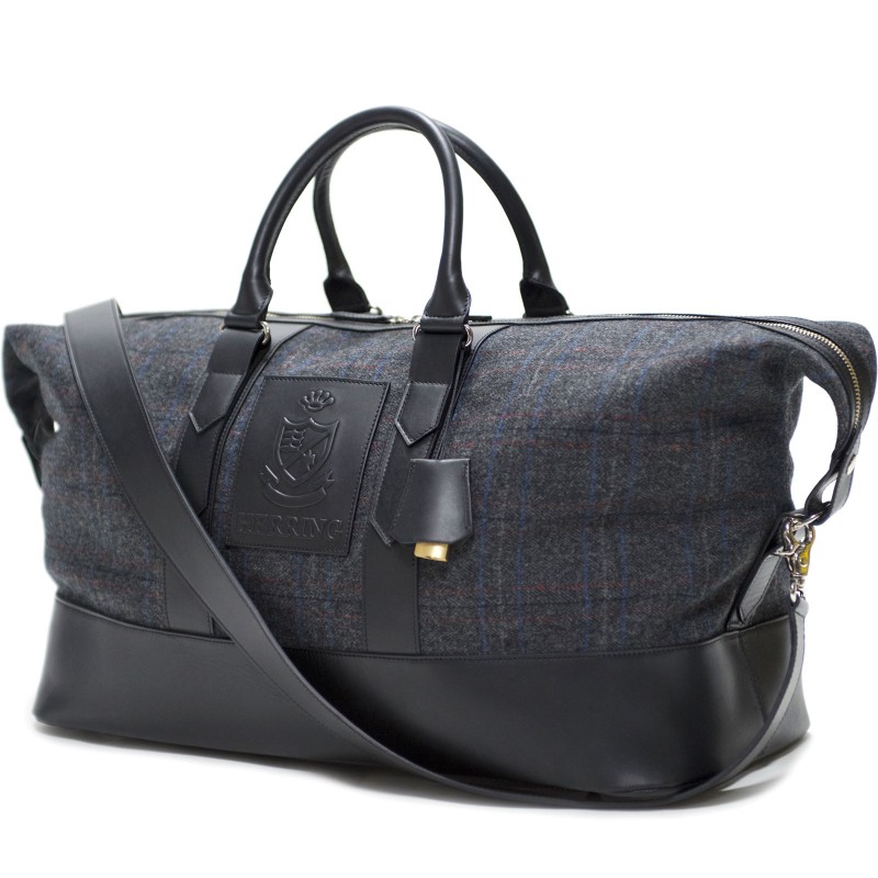 Herring shoes | Herring Luggage | Gidleigh Holdall in Charcoal Grey and ...