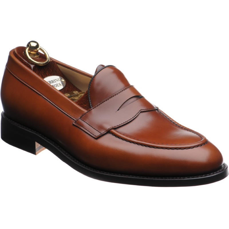 Herring shoes | Herring Classic | Stroud loafers in Brown Calf at ...