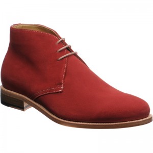 red suede chukka boots