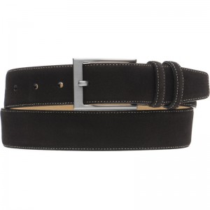 Herring Caserta Belt in Cocoa Suede