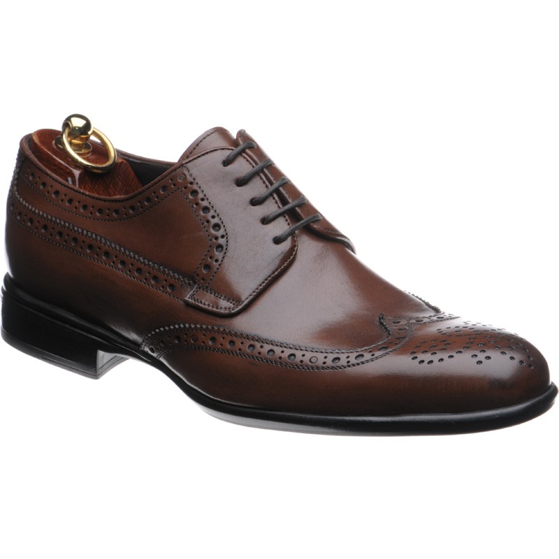 Herring shoes | Herring Classic | Reggio rubber-soled brogues in Brown ...