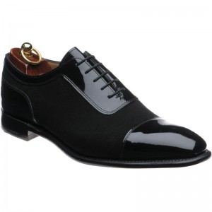 Herring Jive in Black Patent and Black Suede