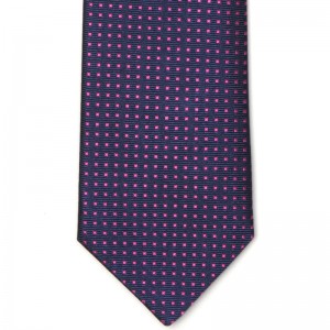 Small Woven Squares Tie 2 (5003 616) in Purple (1)