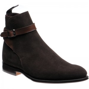 Herring Richard in Brown Suede and Espresso Calf