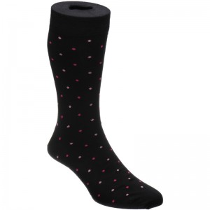 Herring Spotty Sock in Black