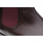 Herring Thatcher brogue Chelsea boots