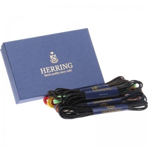 Herring Ten Mixed 80cm Laces in Mixed Colours