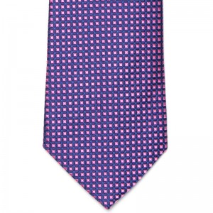 Small Squares Tie (5003 530) in Purple (5)