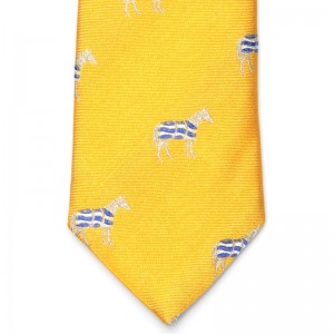 Horse Tie (7797 215) in Yellow (3)