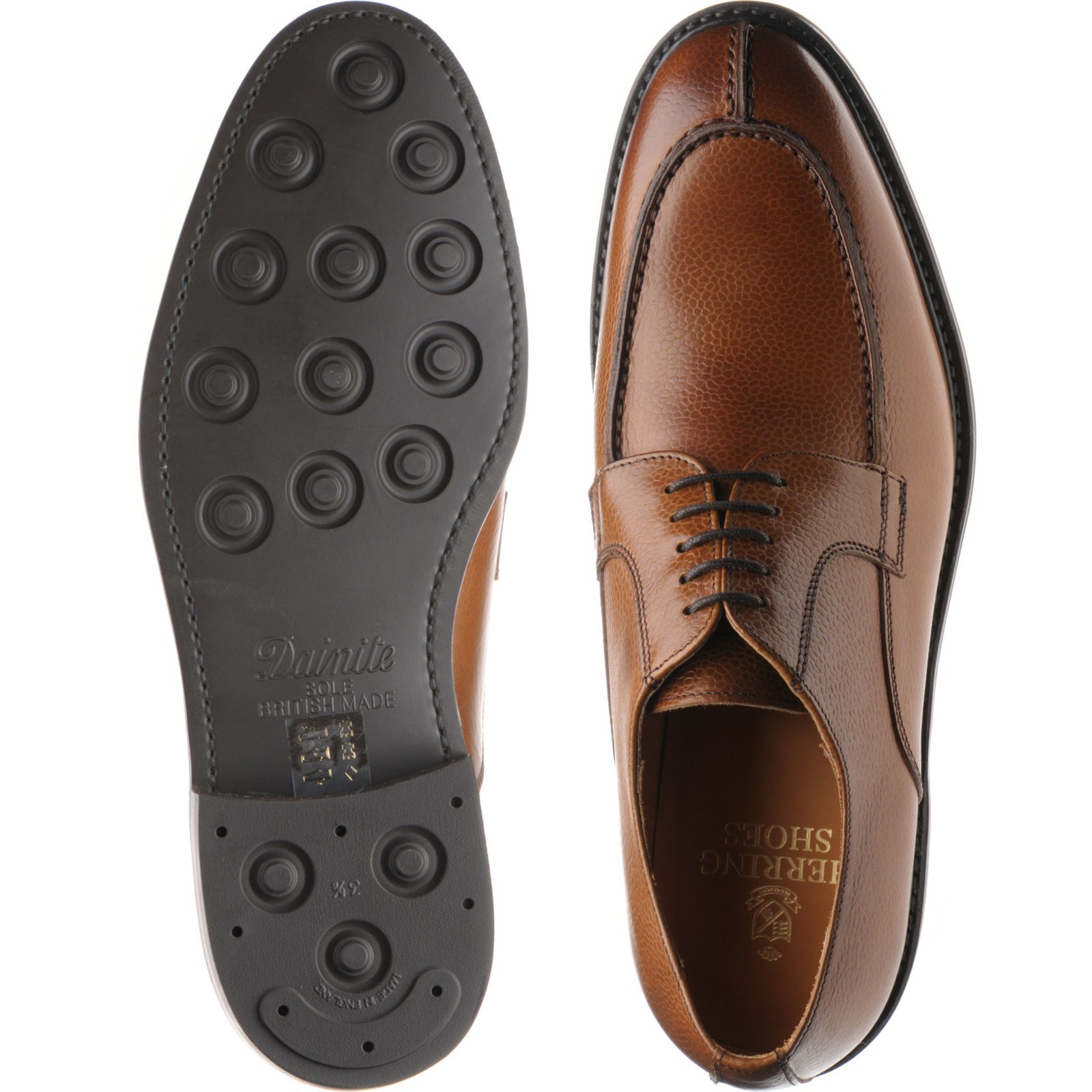 Herring shoes | Herring Classic | Tiverton (Rubber) rubber-soled Derby ...