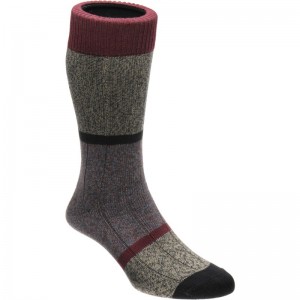 Herring Boultham Sock in Slate Grey