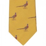 Herring Pheasant Woven Tie (7797 213)