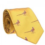 Pheasant Woven Tie (7797 213)