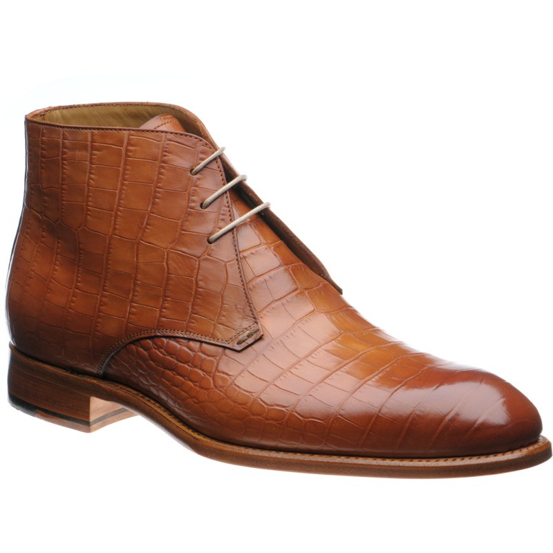 Herring shoes | Herring Classic | Salamanca in Chestnut Croc at Herring ...