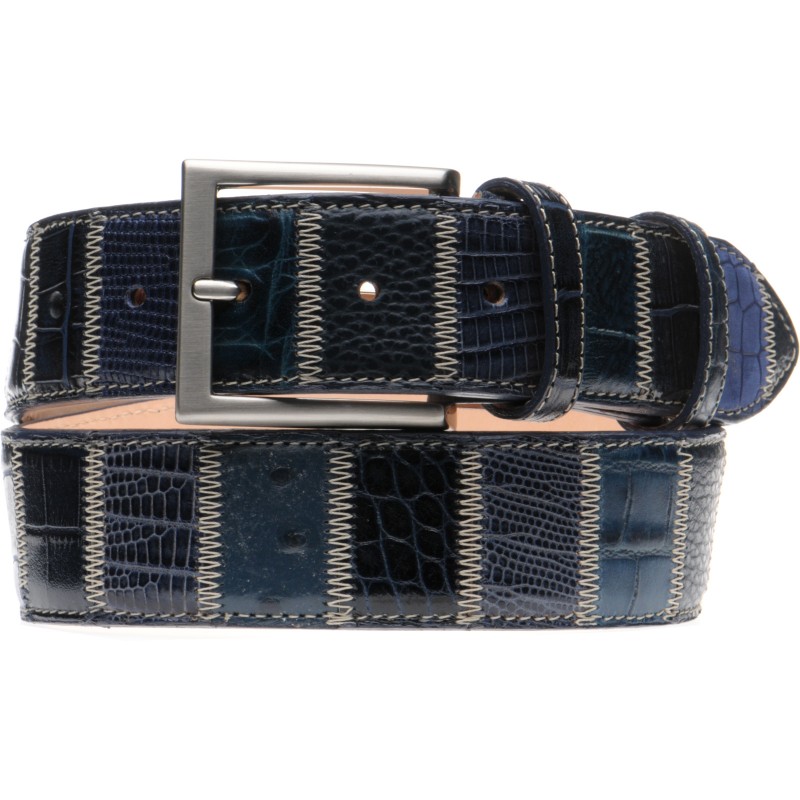 Herring shoes | Premier Belt | Charles Belt 40mm in Mid Blue at Herring ...