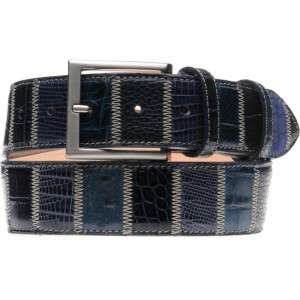 Charles Belt 40mm in Mid Blue