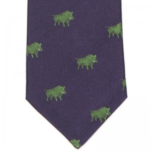 Boar Tie (7797 217) in Purple (1)