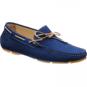 Herring Como OLD in Electric Blue Suede