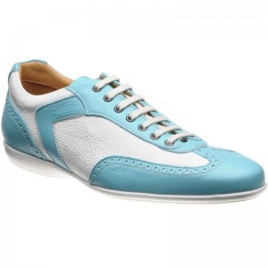 Silverstone II in Powder Blue and Off White