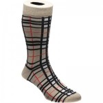 Camel Thompson Tartan Sock