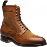 Herring Docklands rubber-soled brogue boots