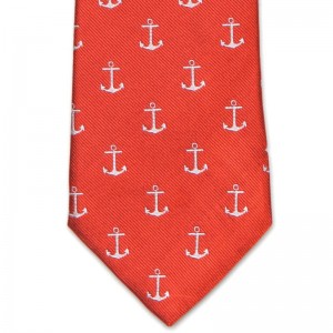 Anchor Tie (7797 46) in Red