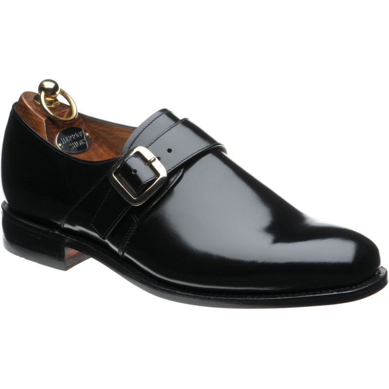 Herring shoes | Herring Seconds | Cardiff II in Black Polished at ...