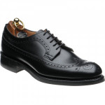 Herring Kirkoswold rubber-soled brogues in Black Calf