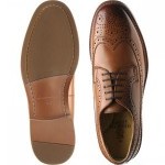 Longford rubber-soled brogues