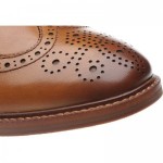 Longford rubber-soled brogues