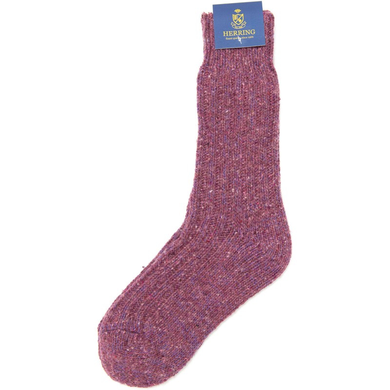 Herring shoes | Herring Socks | Donegal Wool Sock in Heather at Herring ...