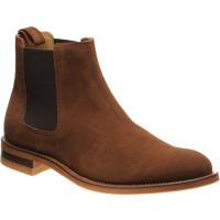 herring chichester in brown suede