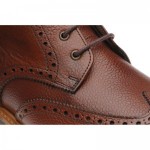 Corbridge rubber-soled brogue boots