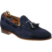 herring lecce in navy suede