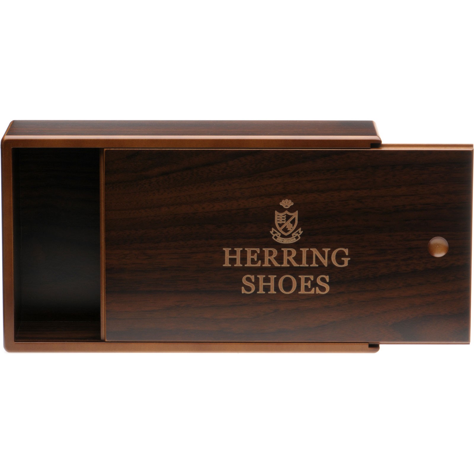 Herring shoes Herring Shoe Care Small Valet Box (Empty) in Dark
