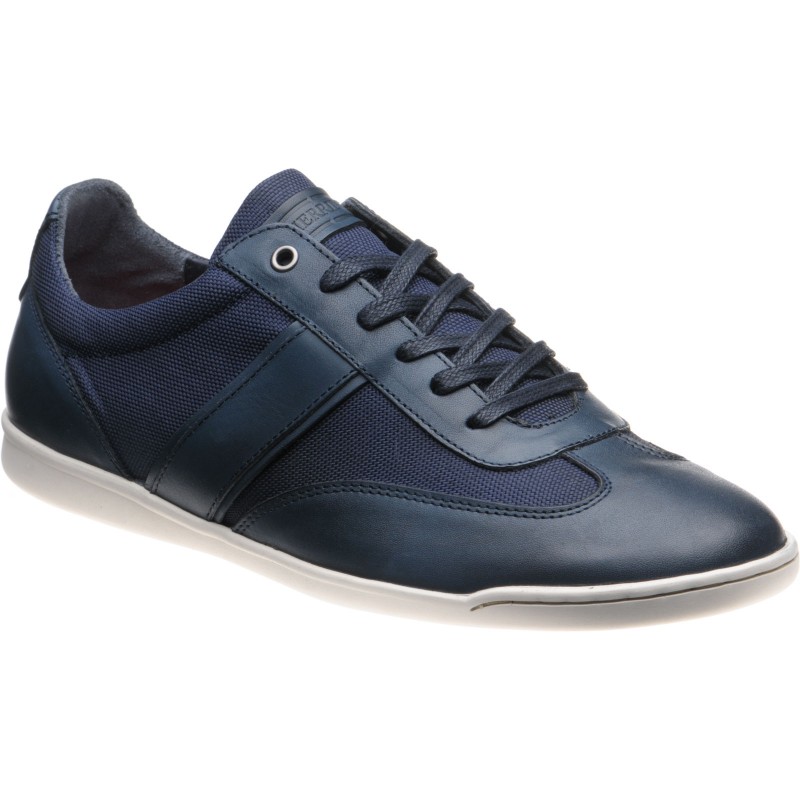 Herring shoes | Herring Trainers | Targa in Navy Calf and Fabric at ...