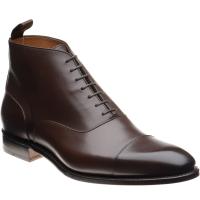 herring flynn in dark brown calf