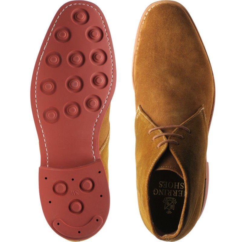 Red herring desert boots shops