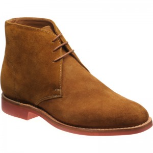 Herring Grays Rubber in Ginger Suede