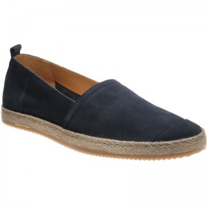 Herring Sanremo Espadrilles in Navy Suede