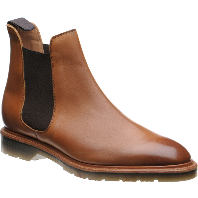 Herring shoes Herring Sale Sywell rubbersoled boots in Acorn Calf