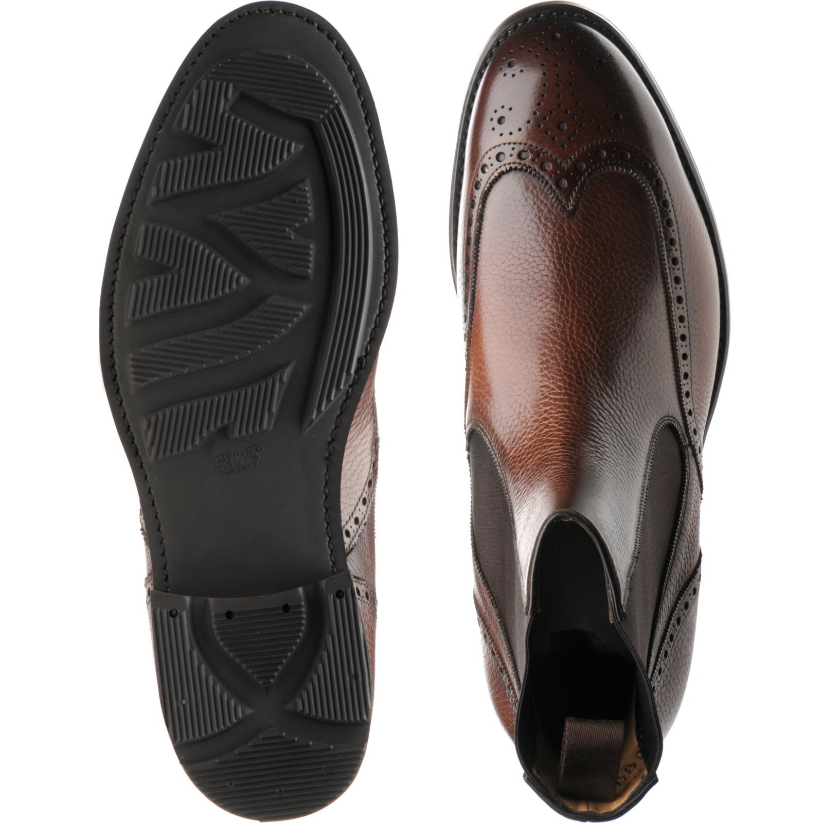 clarks brogues boots