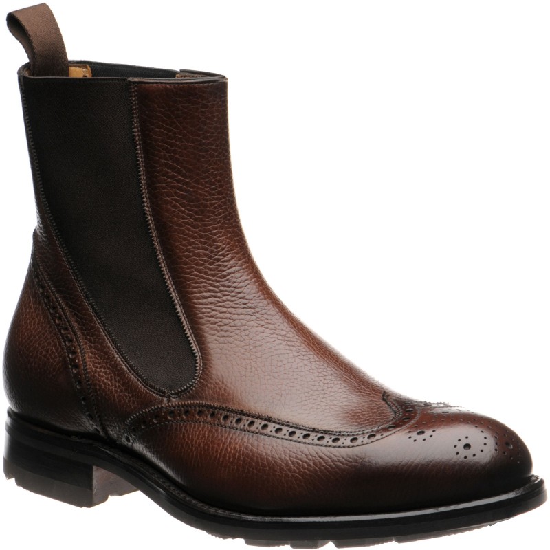 Herring shoes | Herring Sale | Clark rubber-soled brogue Chelsea boots ...