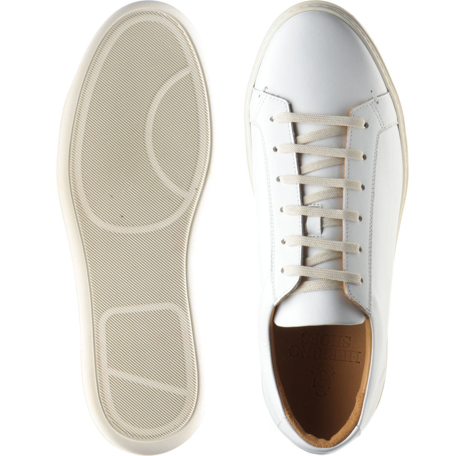 Herring shoes | Herring Sneakers | Split leather rubber-soled in White ...