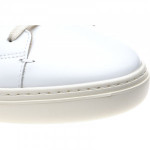 Split leather rubber-soled trainers