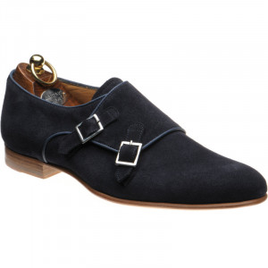 Alfred in Navy Suede